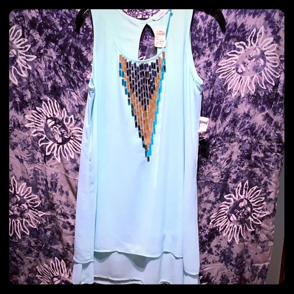 Light blue dress